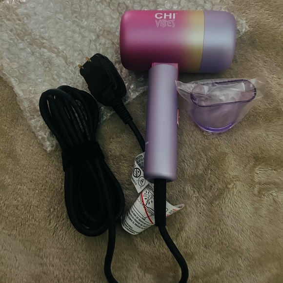 CHI Vibes Pink and Purple Hair Dryer - Picture 2 of 3